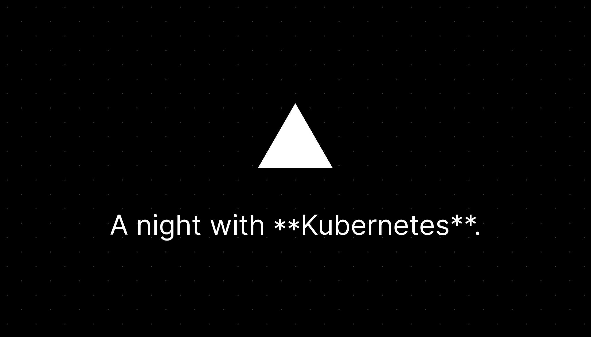 Cover Image for A Night with Kubernetes
